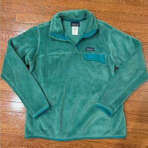 Patagonia Retool Green Fleece Pullover